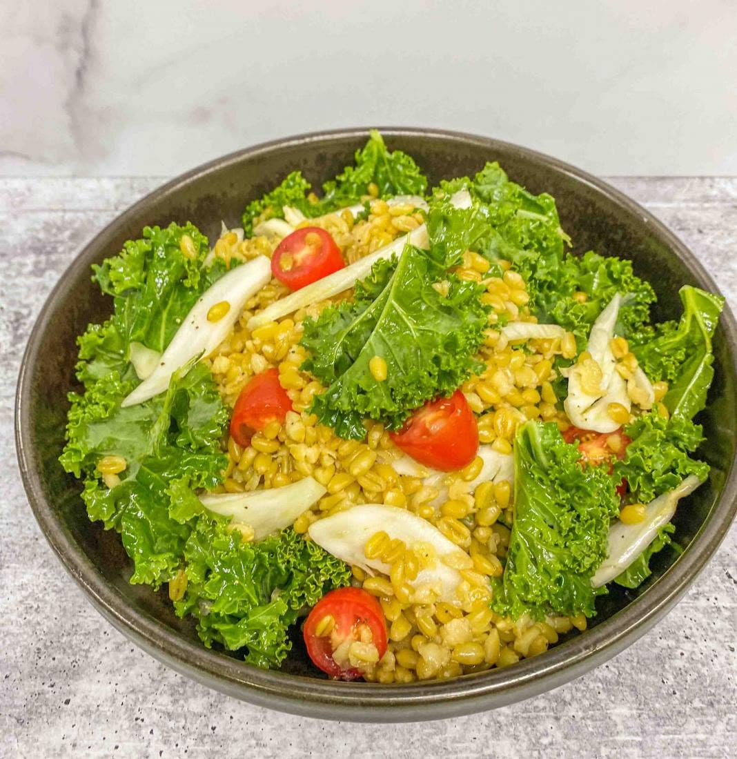 Farro, Fennel & Kale Salad