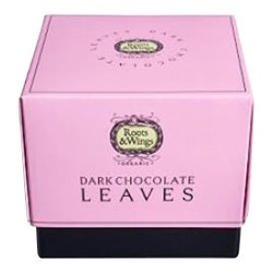 Dark Chocolate Leaves
